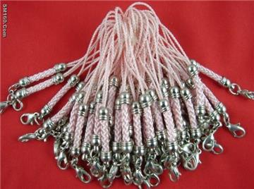 Supply high-grade rayon mobile phone decorations hanging rope, pattern