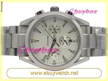New Fashion Watches Omeag Seamaster Men Automatic White Dial Watch OG0