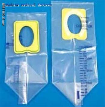 disposable pediatric urine bag (very cheap)