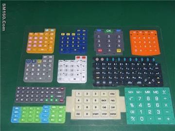 silicone rubber keypads/silicone rubber calculator keypads