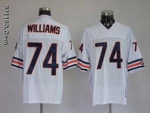 Cheap Reebok Chicago Bears #74 Chris Williams White NFL Jerseys