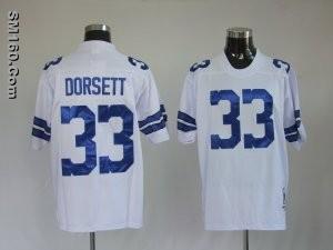 cheap Mitchell & Ness Dallas Cowboys #33 Tony Dorsett Throwback White