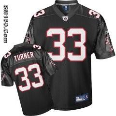 Wholesale Reebok Atlanta Falcons #33 Michael Turner Black NFL Jerseys