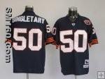 Cheap Mitchell & Ness Chicago Bears #50 Mike Singletary Blue NFL Jerse