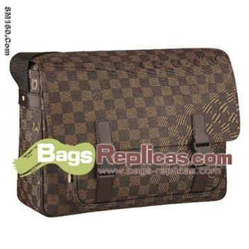 Damier canvas Messenger Melville N51125