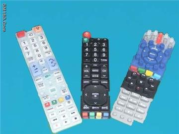 The silicone rubber keypads /silicone rubber  remote controller keypad