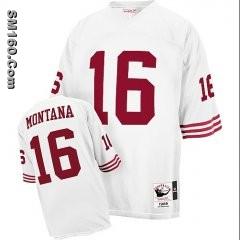 Wholesale Mitchell & Ness San Francisco 49ers 1989 #16 Joe Monta