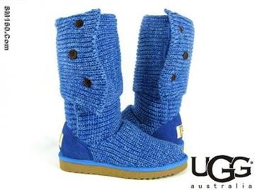 Discount UGG Classic Cardy Boots 5819 Blue