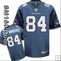 High-quality Reebok Seattle Seahawks #84 T.J. Houshmandzadeh Navy blue