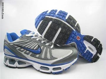 Men's Nike airmax 10k shoes grey and blue---Freeshipping