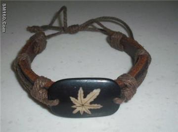 cow leather bracelet