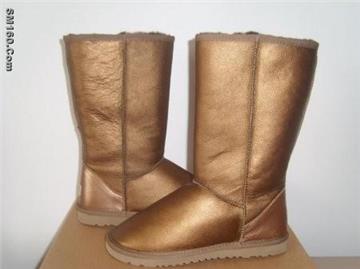 Fashionable UGG Classic Tall Metallic 5812 Metallic Gold- Ugg Bo