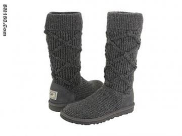 discount UGG Classic Argyle Knit 5879 Charcoal
