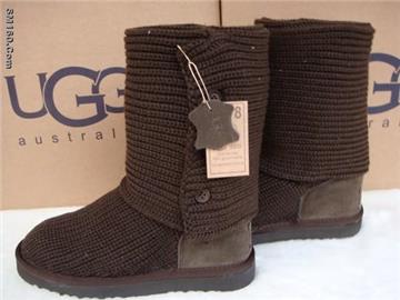 discount UGG Classic Cardy Boots 5819 Chocolate