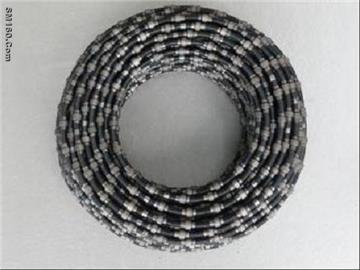 Diamond wire saw of dry-cut for marble quarrying