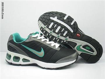 Nike women airmax 5k shoes black green -FREE SHIPPING