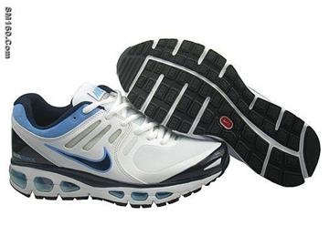 Men's Nike airmax 0210 shoes white grey and blue -FREE SHIPPING