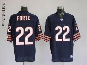 High-quality Reebok Chicago Bears #22 Matt Forte Navy Blue NFL Jerseys