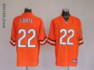 High-quality Reebok Chicago Bears #22 Matt Forte Orange NFL Jerseys