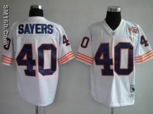 High-quality Mitchell & Ness Chicago Bears #40 Gale Sayers White NFL J