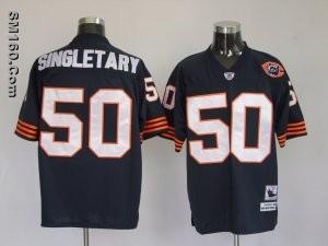 High-quality Mitchell & Ness Chicago Bears #50 Mike Singletary Blue NF