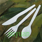 Cornstrach Tableware/biodegradable cutlery/Tableware