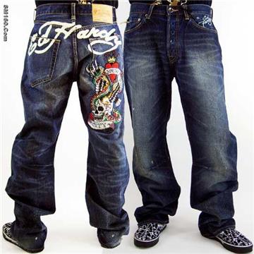 men's ed hardy jeans