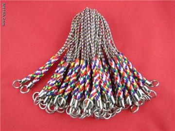 Supply environmental mobile rope, mobile phone hang rayon ropes, strin