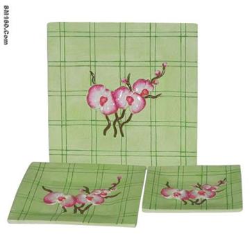 christmas gift ceramic plate