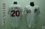 Mitchell & Ness Philadelphia Phillies #20 Mike Schmidt Home White MLB 