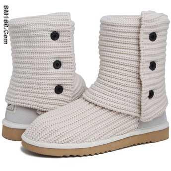 ugg cream classic cardy boots 5819
