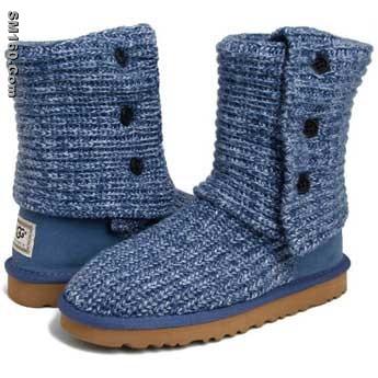 ugg blue classic cardy boots 5819
