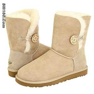 UGG Sand Bailey Button Boots
