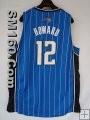 Orlando Magic #12 Dwight Howard Blue Road NBA Basketball Jerseys