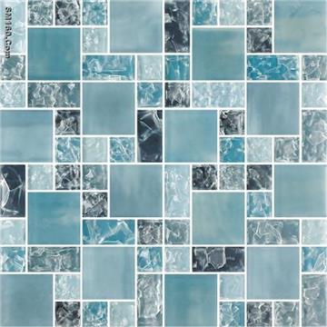 supplyCrystal Mosaic Tile, Glass Mosaic Tile RS-MGICPM003