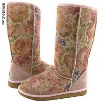 ugg blush classic tall romantic flower boots 5815