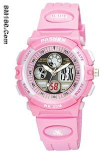 Family and children and the young and trendy young friends in school