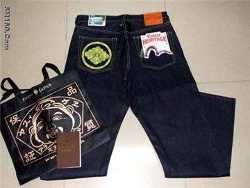 wholesale men's evisu jeans