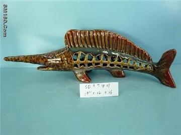 Christmas Ceramic Craft Sword fish,wholesale price