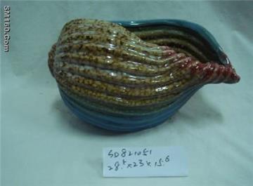 Christmas Craft Ceramic conch,cheap price
