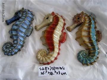 Christmas Ceramic seahorses,wholesale price