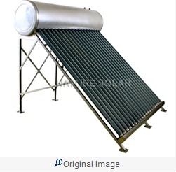No-pressure type solar water heater