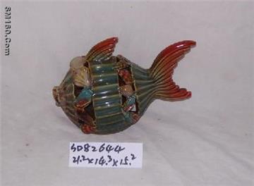 Christmas Ceramic goldfish,cheap price