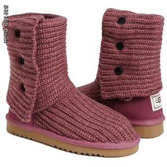 cheap ugg dusty rose linen classic cardy boots 5819 on sale