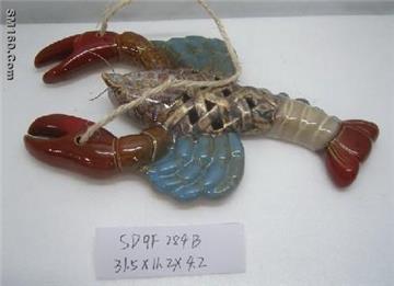 Christmas Ceramic shrimp,cheap price