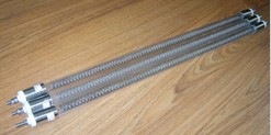 Quartz heating tube with resistance wire