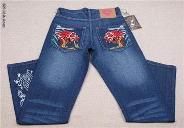 cheap men's ed hardy jeans
