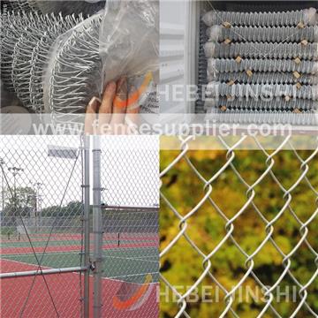 Galvanized Chain Link Fence...