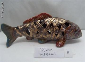 Christmas Ceramic Crafts fish,cheap price