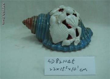 Christmas Ceramic Crafts shells,cheap price